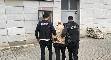 Samsun'da kesinleşmiş hapis cezası bulunan uyuşturucu taciri yakalandı