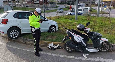 Samsun'da otomobil ile motosiklet çarpıştı: 2 yaralı