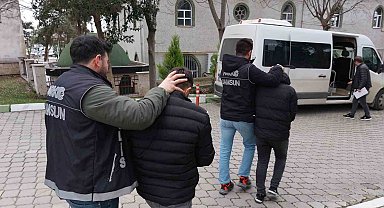 Samsun'da uyuşturucu ticaretinden 2 kişi tutuklandı