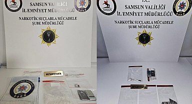 Samsun'da uyuşturucuya geçit yok: 17 gözaltı