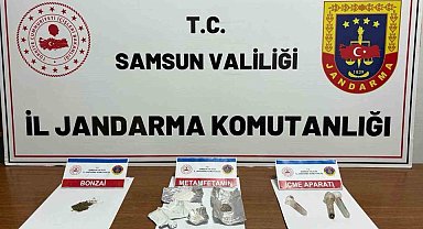 Samsun'da uyuşturucuyla yakalanan 3 kişi gözaltına alındı