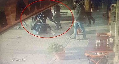 Samsun'daki kavga kamerada