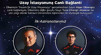Samsunlu öğrenciler Alper Gezeravcı ile canlı söyleşi yapacak