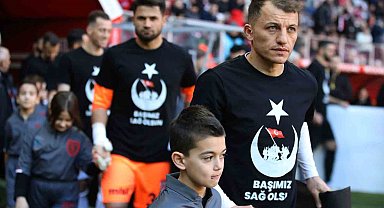 Samsunspor - Sivasspor maçında şehitler unutulmadı