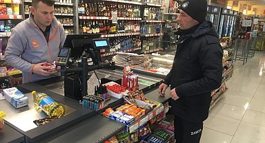 Sandıklı'da marketlere yönelik denetim