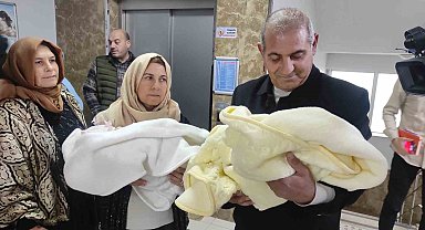 Şanlıurfa'da 32 yıl sonra gelen ikiz mutluluk