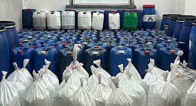 Şanlıurfa'da 7 ton 800 kilo sahte deterjan ele geçirildi