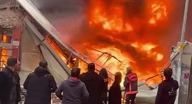 Şanlıurfa'da korkutan yangın