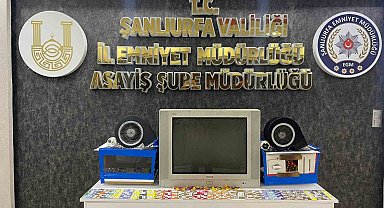 Şanlıurfa'da kumar operasyonu
