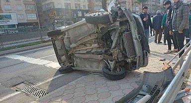 Şanlıurfa'da otomobil devrildi: 1 yaralı