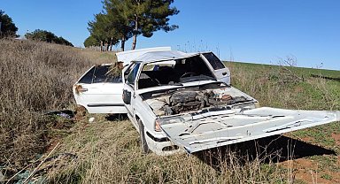 Şanlıurfa'da otomobil devrildi: 3 yaralı