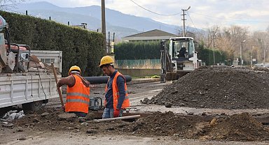 Sapanca'nın yeni yağmursuyu hattında çalışmalar tamamlandı