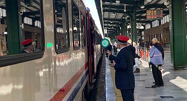 Sarıkamış Ekspresi Sarıkamış şehitleri için Ankara'dan yola çıktı