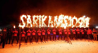 Sarıkamış'ta meşaleli anma