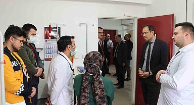 Sarıoğlan'da sağlık hizmetleri yerinde değerlendirildi
