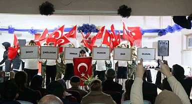 Şehit Jandarma Üsteğmen Çağlayan Irmak isminin verildiği okulda anıldı