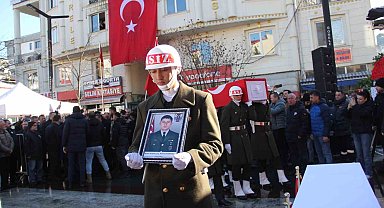 Şehit Piyade Uzman Çavuş Ahmet Köroğlu'na memleketi Giresun'da son veda