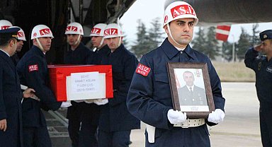 Şehit Samet Aslan'ın cenazesi Amasya'da