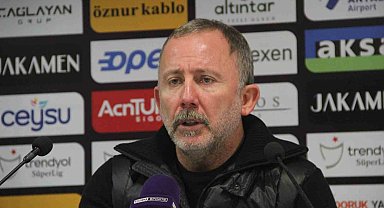 Sergen Yalçın: "3 puan almak çok önemliydi"