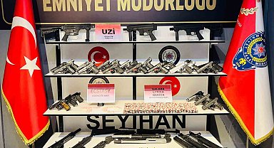 Seyhan'da 94 ruhsatsız silah ele geçirildi, çeşitli suçlardan aranan 315 kişi yakalandı