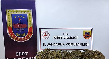 Siirt'te 5 kilogram uyuşturucu madde ele geçirildi: 1 tutuklama
