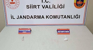 Siirt'te metamfetamin ele geçirildi: 2 tutuklama