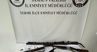 Silah ve uyuşturucu operasyonu: 2 gözaltı