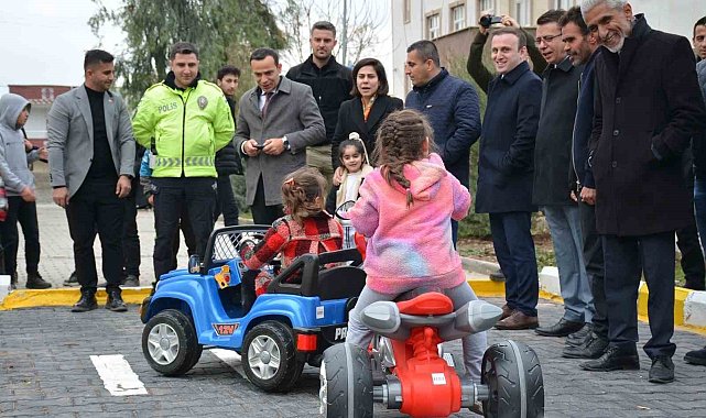 Silopi'de açılan trafik parkuruna Şehit Polis Memuru Fethi Sekin'in adı verildi