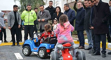 Silopi'de açılan trafik parkuruna Şehit Polis Memuru Fethi Sekin'in adı verildi