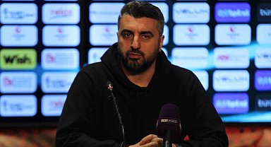 Sinan Kaloğlu: "Hakemin bugün tutumunu objektif olarak gördüm"