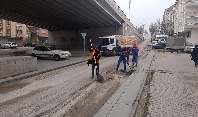 Sincan sokakları tertemiz