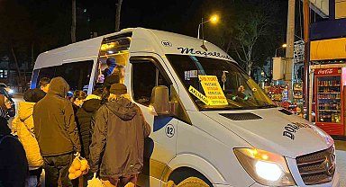 Sinop'ta dolmuş fiyatlarına zam