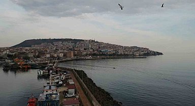 Sinop'ta fırtına uyarısı