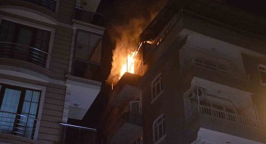 Sinop'ta korkutan yangın