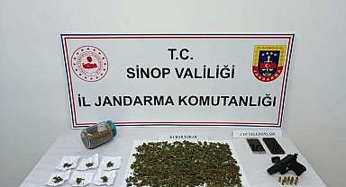 Sinop'ta uyuşturucu operasyonu: 2 gözaltı