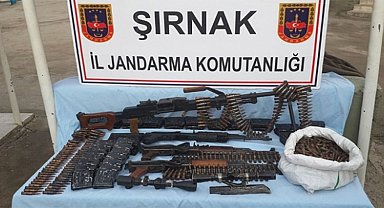 Şırnak'ta son 6 aylık asayiş olaylarında 114 adet tabanca ve çok sayıda malzeme ele geçirildi