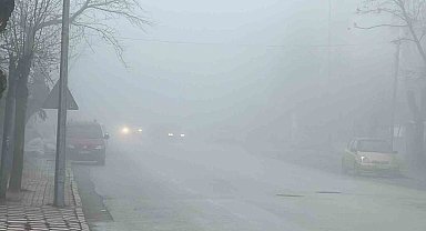Sisli hava hayatı olumsuz etkiledi