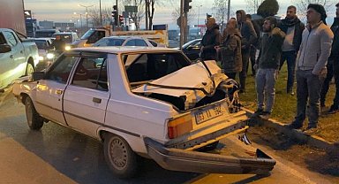 Siverek'te zincirleme kaza: 2 yaralı