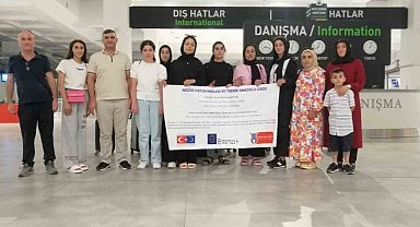 Siverekli öğrenciler Avrupa'da staj gördü
