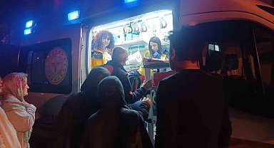 Sobadan yükselen duman yaşlı adamı hastanelik etti