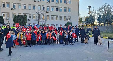 Söke İlçe Jandarma Komutanlığı öğrencileri ağırladı