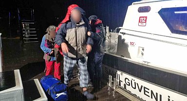 Şövalye Adasında yaralanan vatandaş için tıbbi tahliye