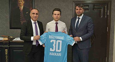 Sportif kulüp yöneticilerinden Karadağ'a ziyaret
