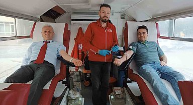 Şuhut'ta kan bağışı kampanyasına yoğun ilgi