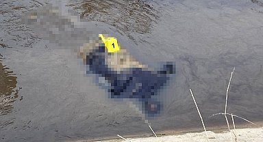 Sulama kanalı içerisinde ceset bulundu