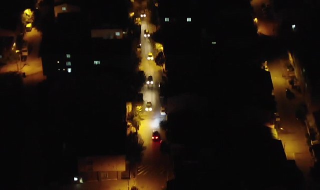 Sultanbeyli'de polisten dron destekli uyuşturucu operasyonu