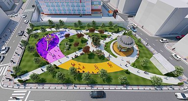Sultangazi Belediye Başkanı Av. Abdurrahman Dursun'dan, ilçe sakinlerine kitap kafeli yeni park