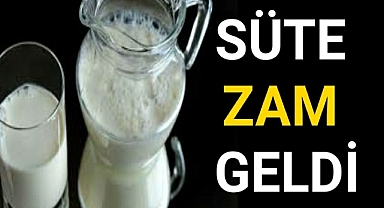 Süt Fiyatı Zamlandı