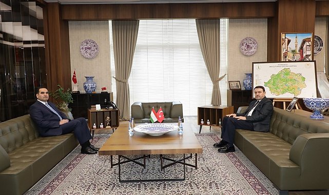 Tacikistan Büyükelçi Ashrafjon Gulov Kütahya'da