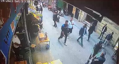 Taksim'de turistin yaşadığı dehşet kamerada: Otel yalanıyla kandırıp barda gasbedip darp ettiler